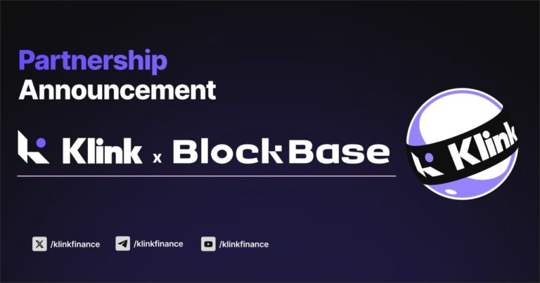 Announcement about the Strategic Partnership between BlockBase Ventures and Klink Finance