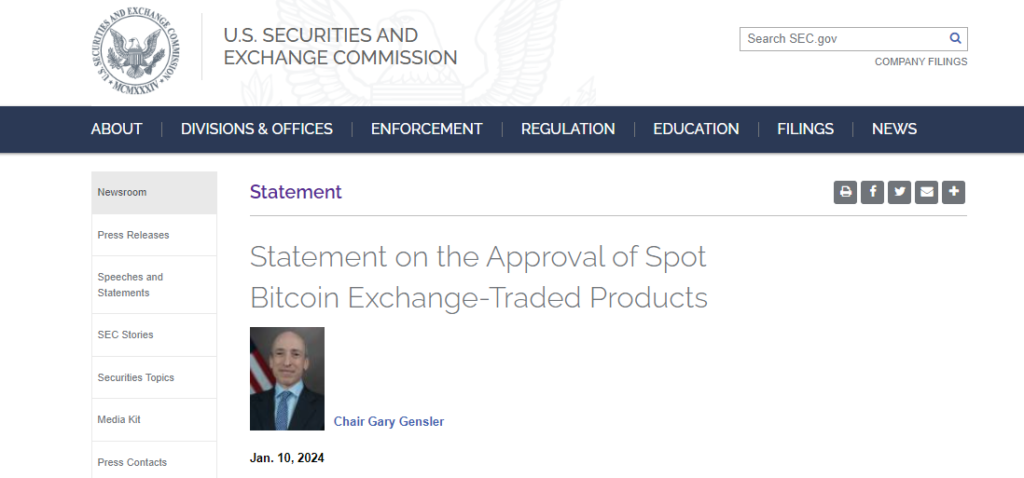 The SEC Approves Spot Bitcoin ETFs - BlockBase Insights