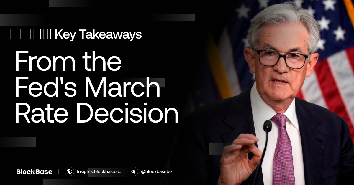 Key Takeaways from the March Rate Decision of the FED