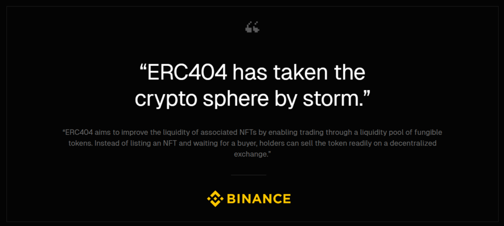 ERC-404 gained support