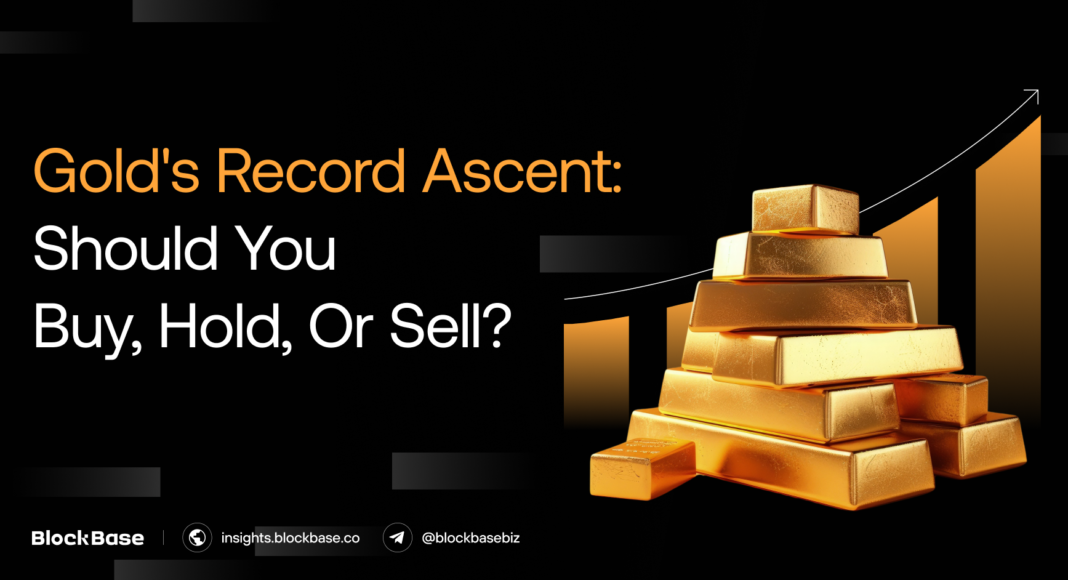 Gold's record ascent