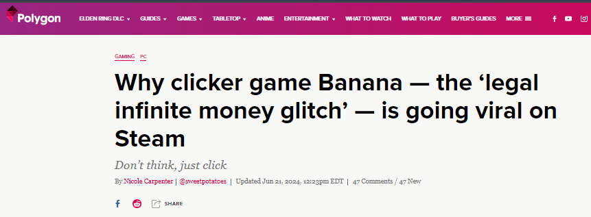 web3 clicker game Banana