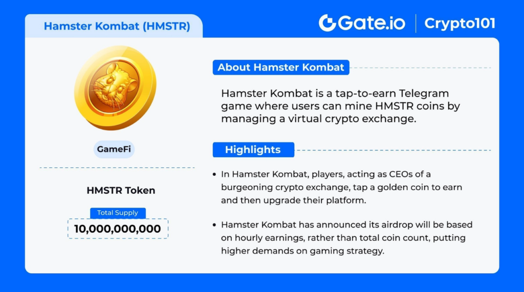 web3 clicker game HMSTR token