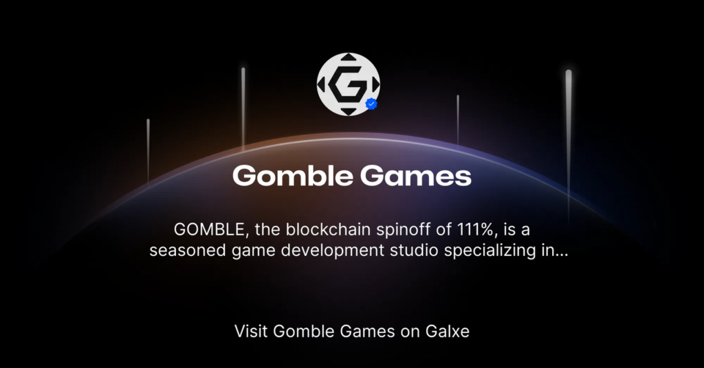 Web3 games GOMBLE