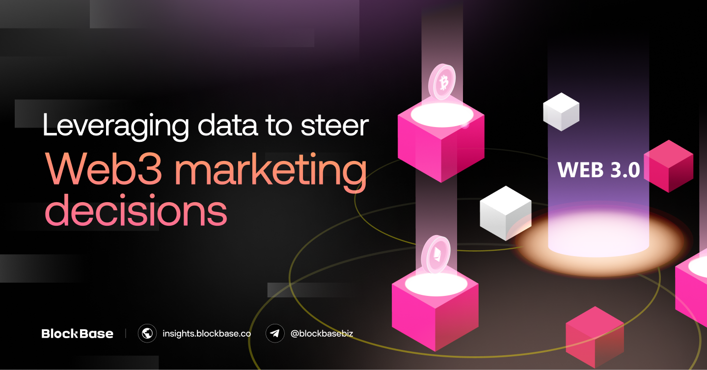 Leveraging data to steer Web3 marketing decisions