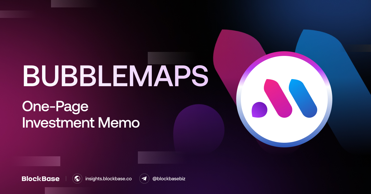 Bubblemaps – One-Page Investment Memo